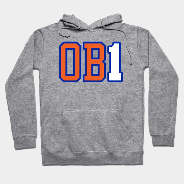 Obi Toppin - 'OB1' - New York Knicks (WHITE) Hoodie by ny_islanders_fans